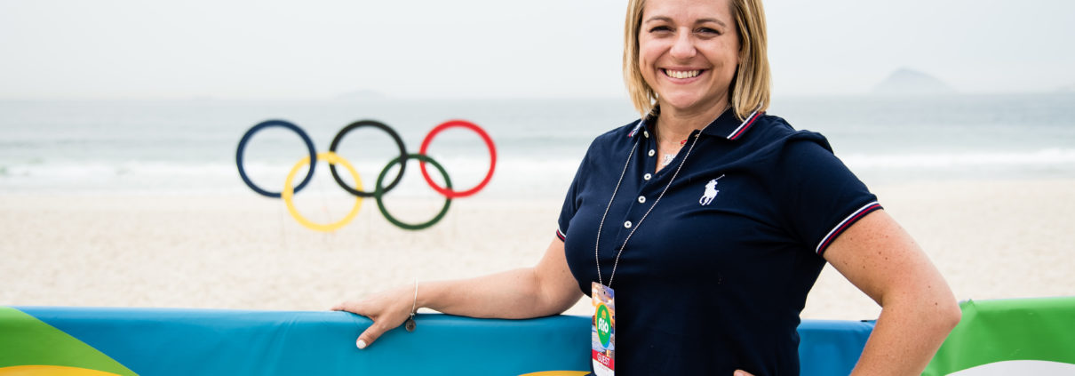 US Olympic Coach Aimee Boorman